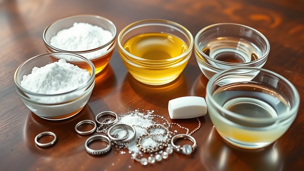 jewelry cleaning five substances