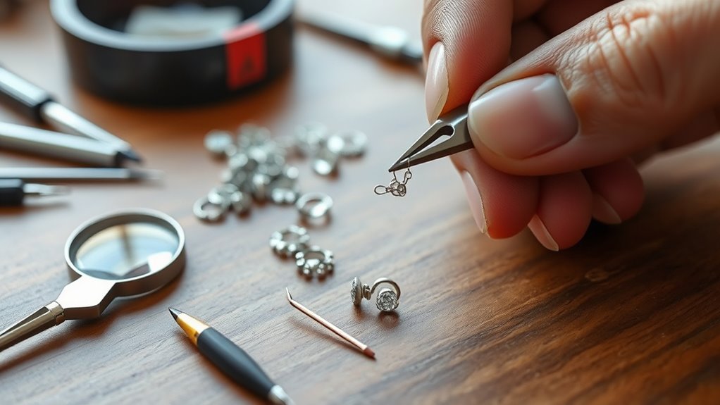 jewelry repair step by step