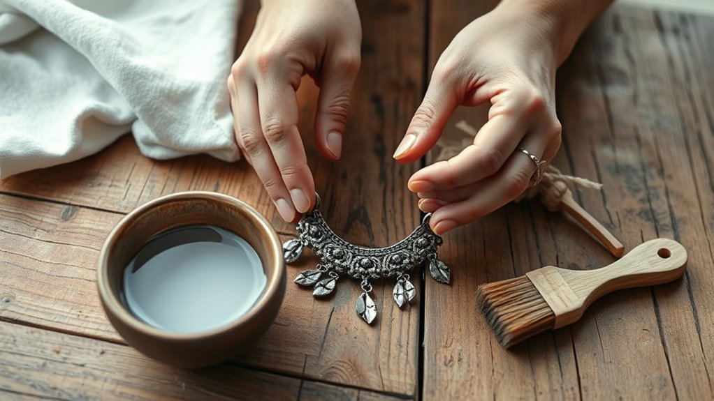 jewelry tarnish removal process