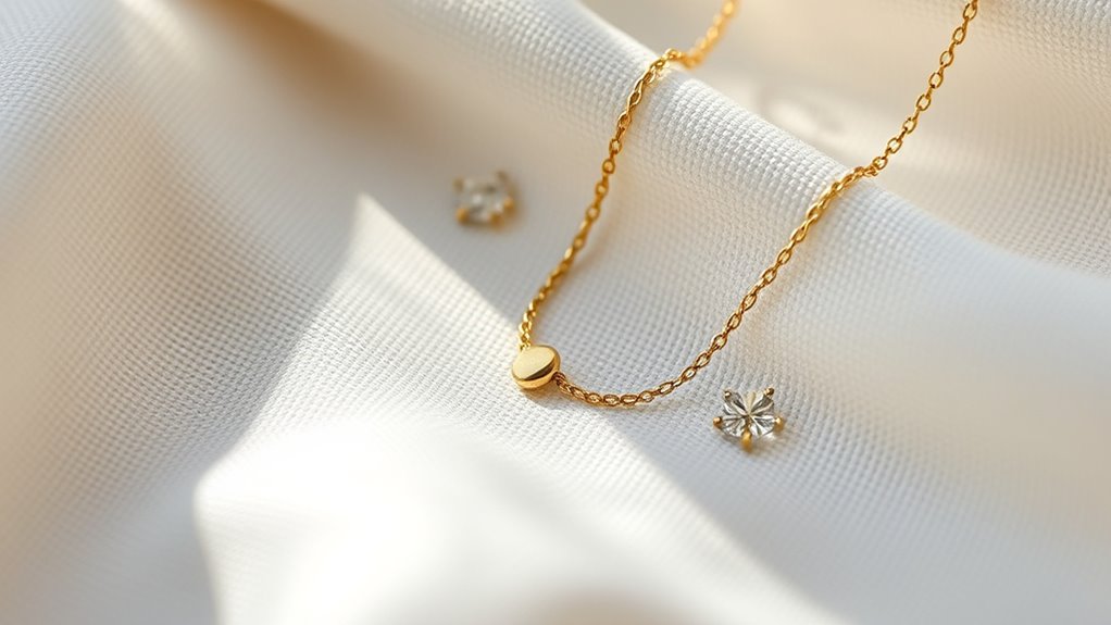 layered gold jewelry