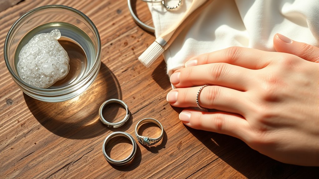 remove rust from jewelry