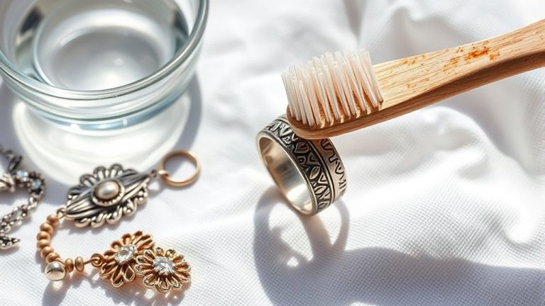 remove rust from jewelry