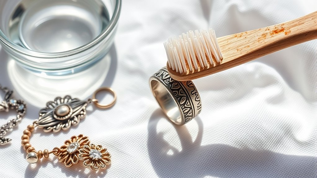 remove rust from jewelry