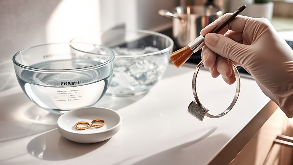 sterilize jewelry properly step by step