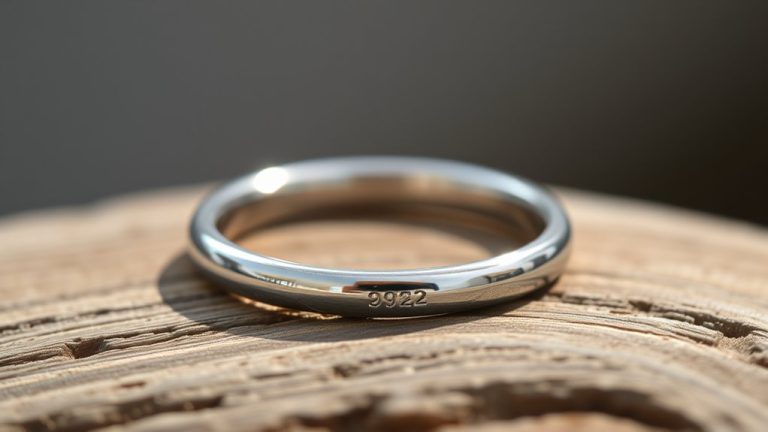 sterling silver jewelry marking