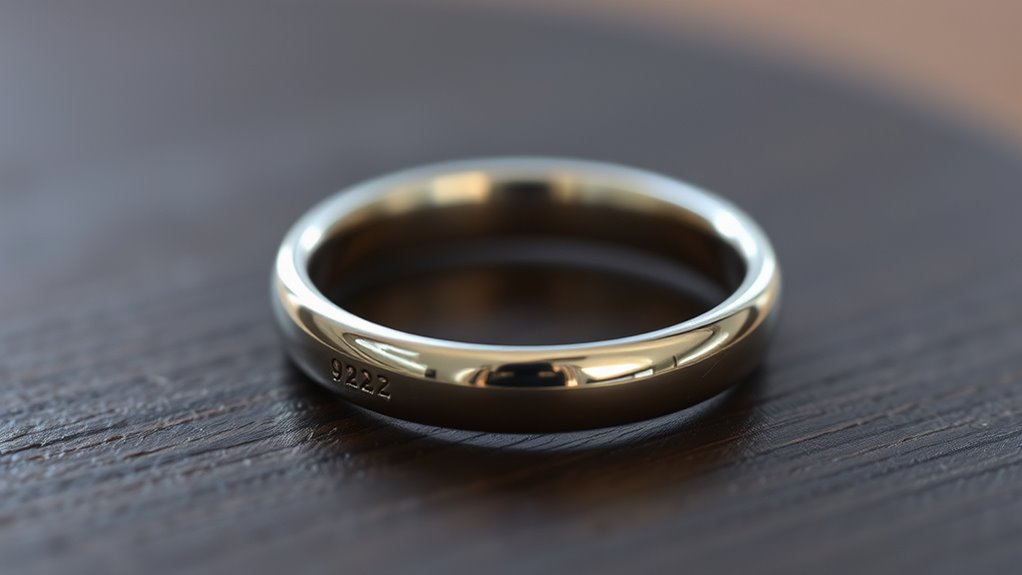 sterling silver purity mark