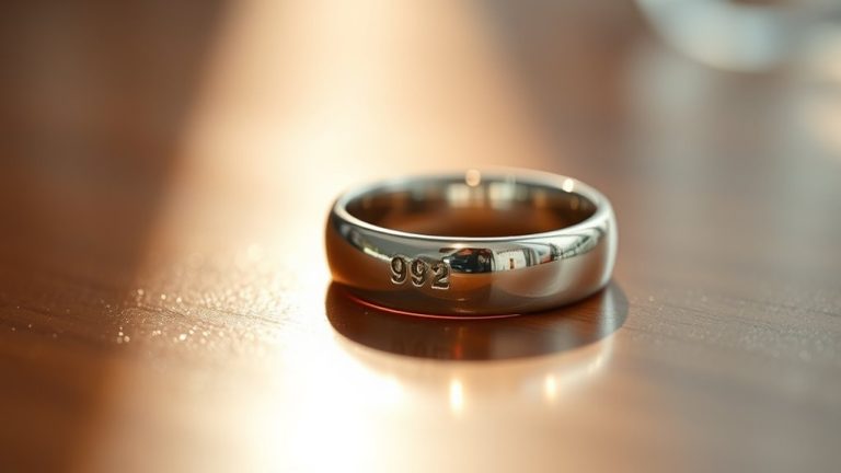 sterling silver purity mark