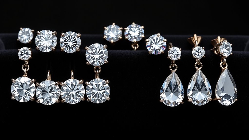 cubic zirconia earrings 2026