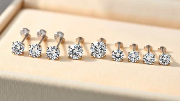 diamond stud earrings guide