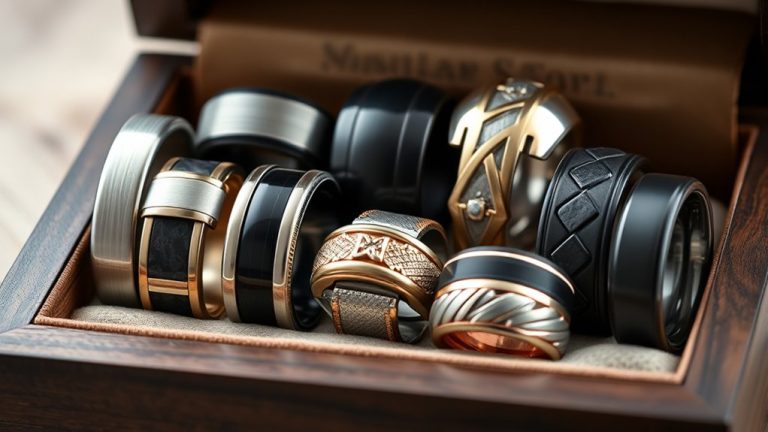 durable and stylish ring materials