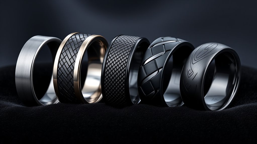 durable stylish men s rings