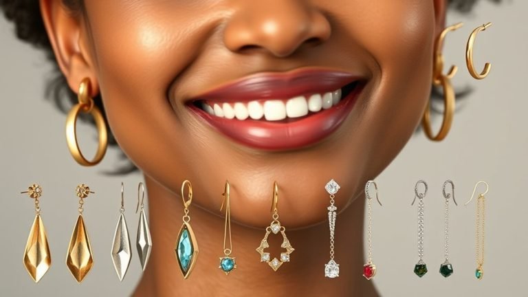 earrings for round faces