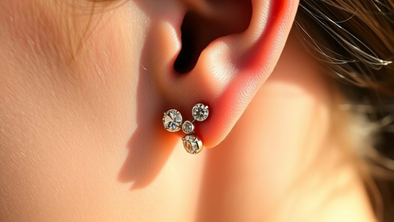 earrings for torn earlobes