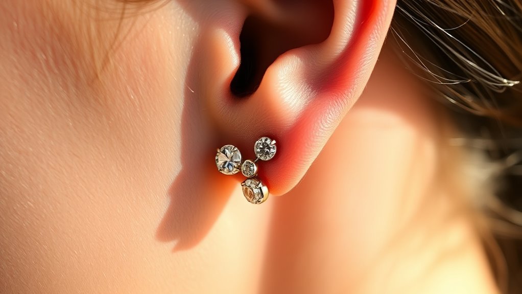 earrings for torn earlobes