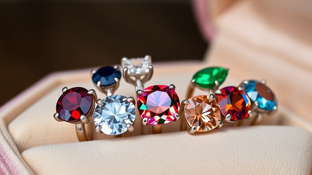 gems for sparkling engagement rings