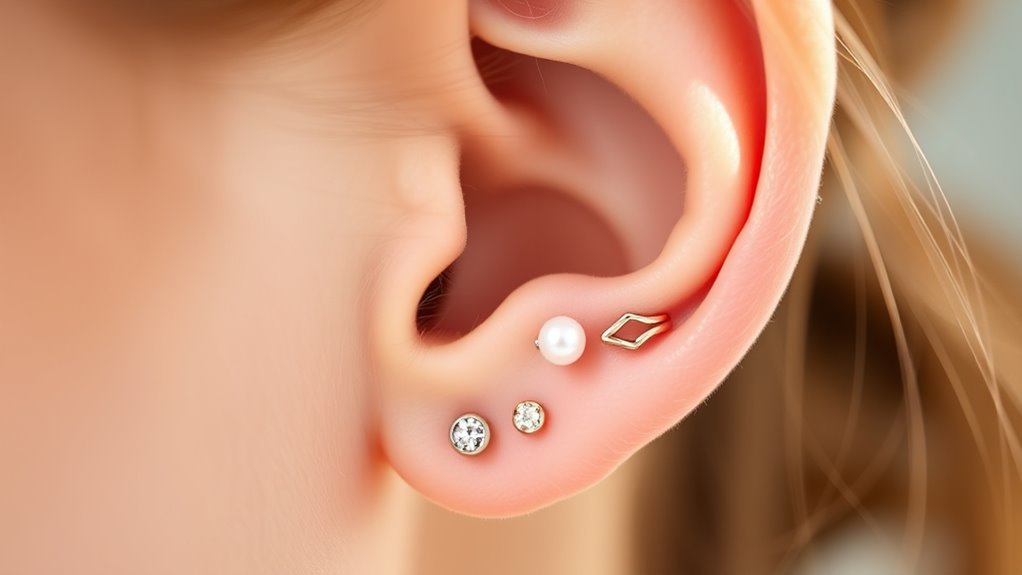 gentle stylish earrings recommended