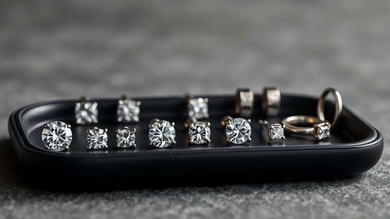men s diamond earrings styles