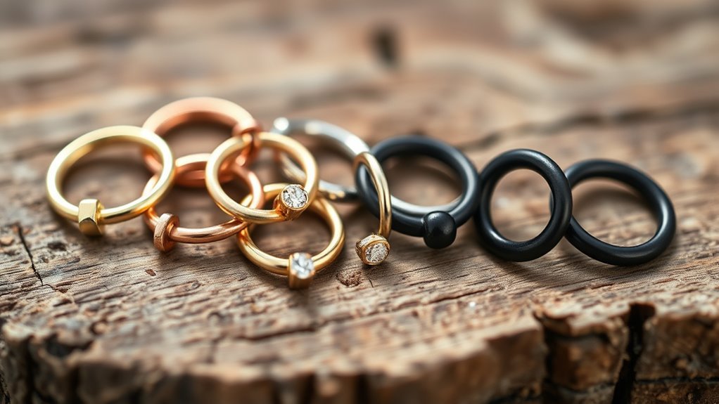 nose ring materials guide