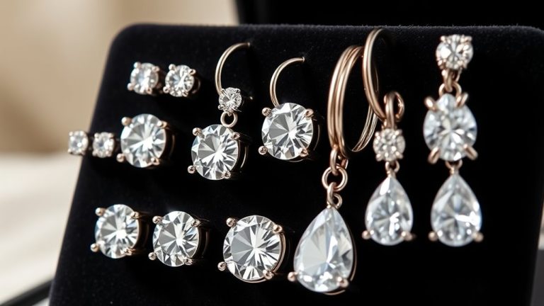 sparkling moissanite earrings 2026