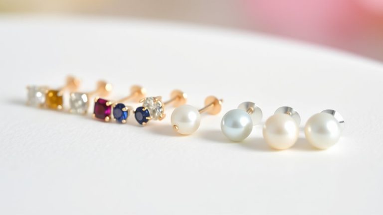 stud earring size trends