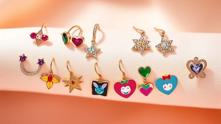 stylish earrings for children
