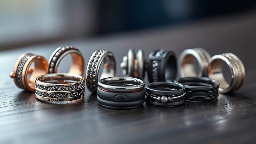 stylish fidget rings 2026