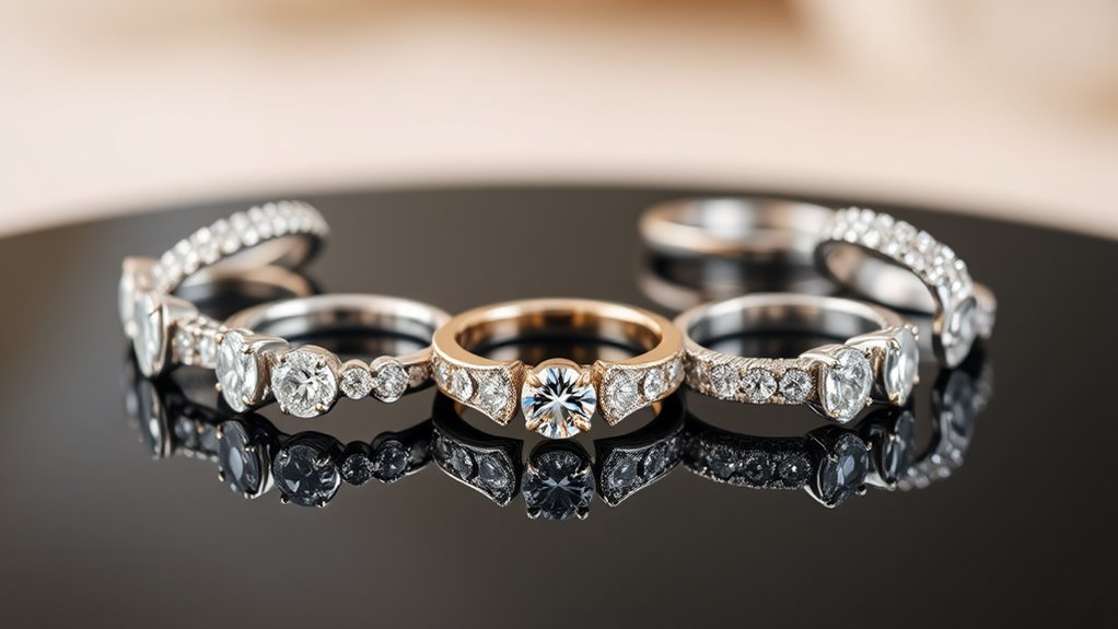 timeless eternity rings selection