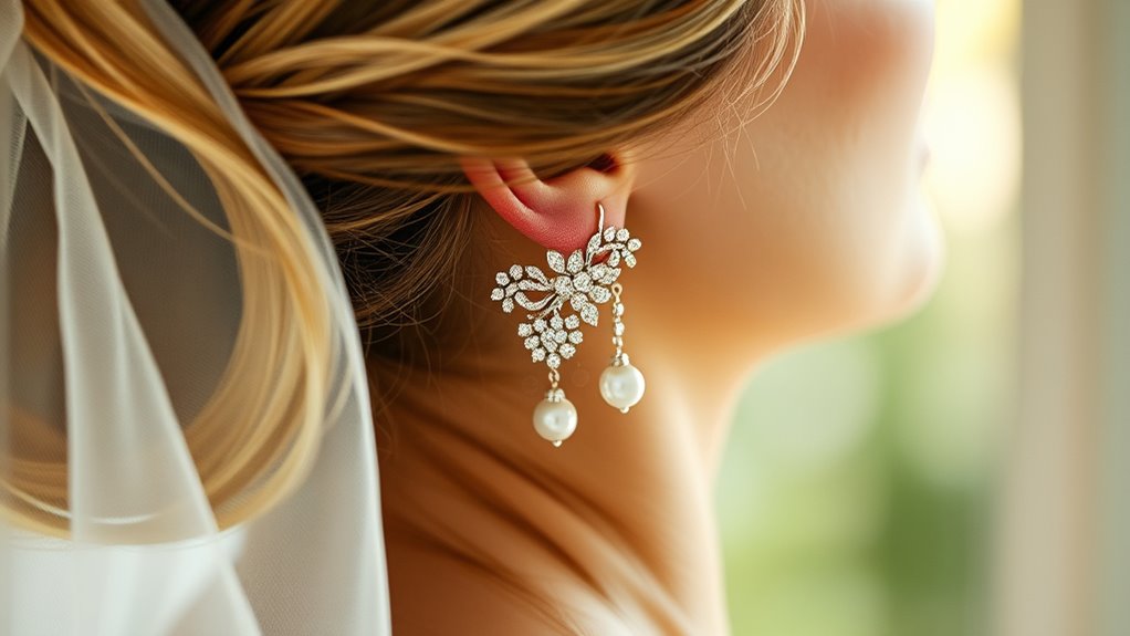 top bridal earrings selection