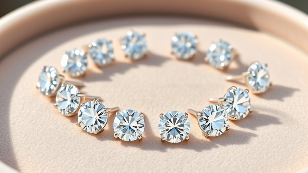 top cubic zirconia earrings