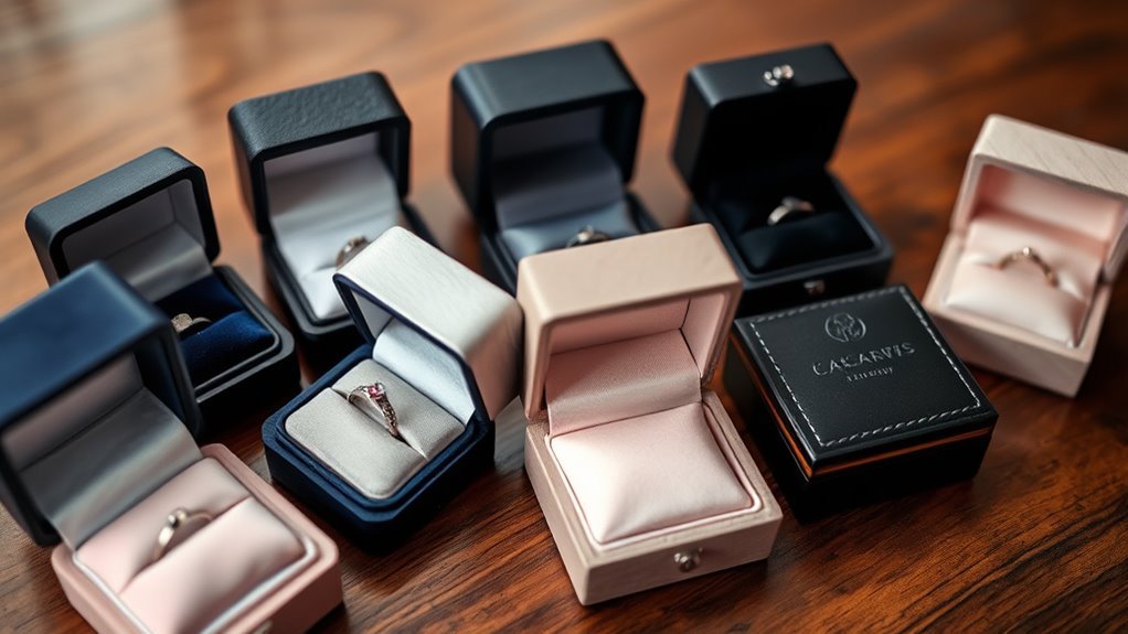 top engagement ring boxes