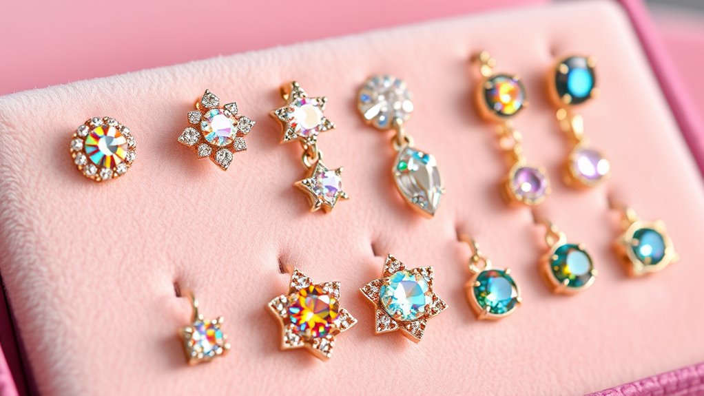 trendy earrings for teens